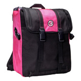 Mochila Case It Para Laptop 13 Pulgadas Color Negro Y Rosa