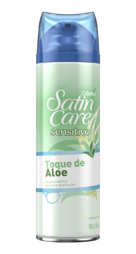 Gillette Satin Care Sensitive Gel Con Aloe 200 Ml