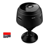 Camara Wifi Mini Visión Nocturna Infrarroja Audio + Sd 128gb