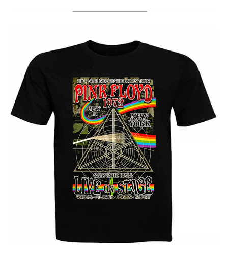 Polera Pink Floyd, Unisex, Manga Corta Mz0302