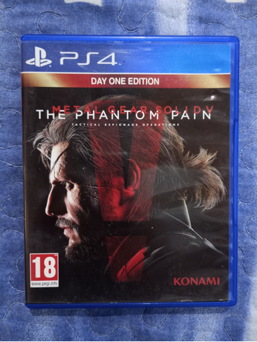Juego Físico Metal Gear Solidv The Phantom Pain Original Ps4