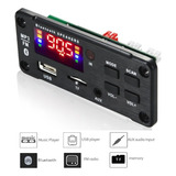 Placa Bluetooth 5.0 Mp3 Fm Usb Sd Aux 3.5mm Vu Colorido