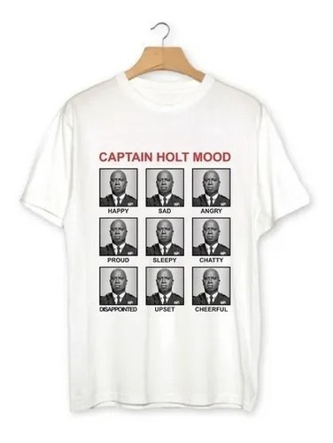 Camiseta Camisa Brooklyn Nine Nine 99 Captain Holt Mood