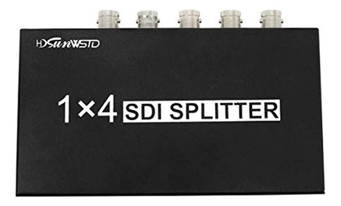 Adaptador Sdi Splitter 1x4 Multimedia Split Sdi Extender Com