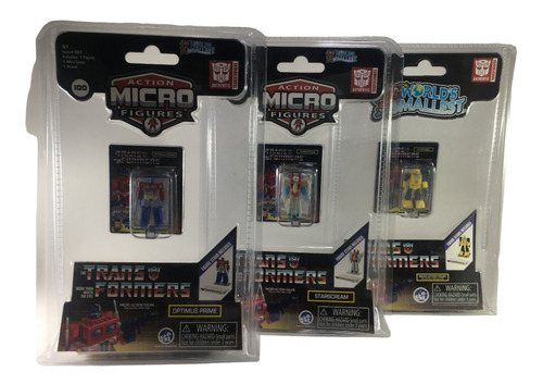 Super Impulse Worlds Transformers Set De 3 Optimus Prime