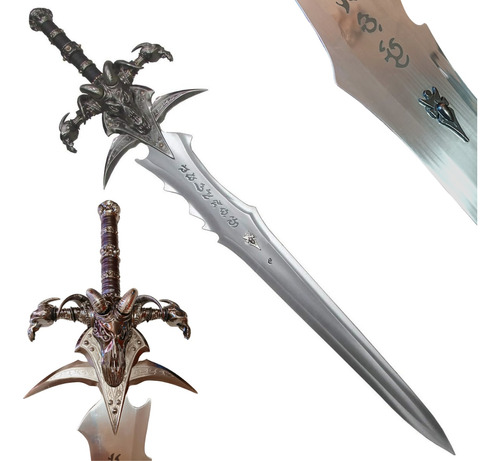 Espada Frostmourne Rey Arthas World Of Warcraft 106 Cm Acero