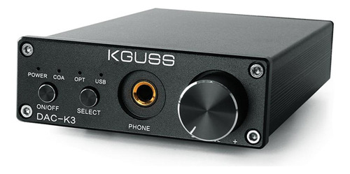 Amplificador Digital Usb Kguss Hifi 2.0, Cabezal De Audio De