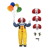 Neca Stephen King's It Pennywise Clown Ultimate 1990 Figura 