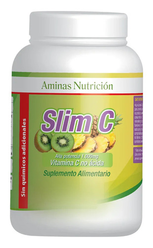 Slim C (ascorbato De Sodio) 100 Gr Vitamina C No Ácida