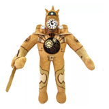 Nuevas Figuras De Tocador Skibidi Titan Clockman Plush Hallo