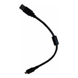 Cable Usb 2.0 Am A Micro Usb 0.2 Metros #230 Color Negro