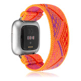 Band Toyouths Elastic Compatible Con Fitbit Versa/versa 2 S