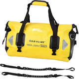 Bolsa De Lona Impermeable 40l Con Cuerda De Buceo Wild Heart