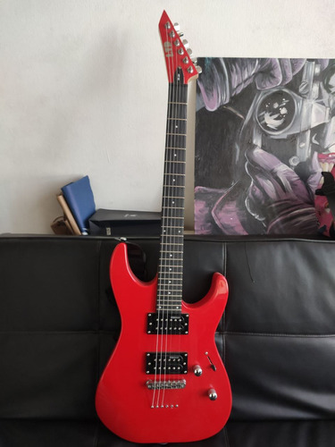 Guitarra Eléctrica Ltd M10 Roja