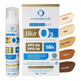 Protetor Solar Blur O3 Ozônio Fps95 Cosmobeauty Tonalidade Natural