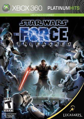 Jogo Xbox 360 Star Wars The Force Unleashed Fisico Original