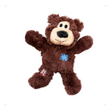 Urso Pelúcia Kong Wild Knots Bear Para Cães Marrom Grande