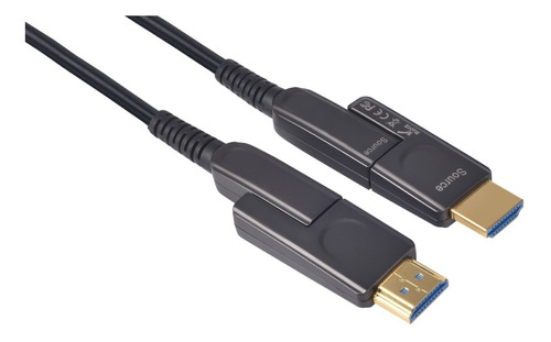 Cable Hdmi Fibra Optica 4k Hdr 5mts. Conector Desmontable !!