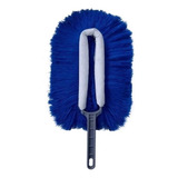 Espanador Eletrostático Azul Bralimpia Prático Limpa A Seco