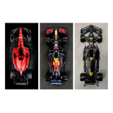 Quadros Decorativos Sala Grande Carros De Fórmula 1 Canvas