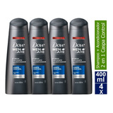 Dove Control Caspa 2 En 1 Shampoo Y Acondicionador 400ml