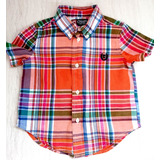 Camisa Chaps Para Niño 24 Meses Manga Corta 