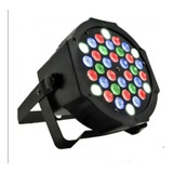 Canhão Refletor Led 36 Leds Rgb Bivolt Dmx Digital Slim