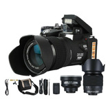 Hd 33mp Lcd 24x Led Digital Dslr Cámara Foto Videocámara