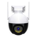 Câmera Ip Wifi A18 4k Uhd Detecção Humana Visão Noturna Cor Branco
