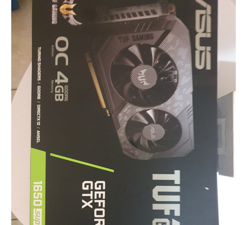 Gtx 1650 Super Nvidia Asus Tuf Gaming 4gb Usado