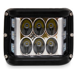 Faro Auxiliar 12 Leds Blanco-azul Con Estrobo Ds