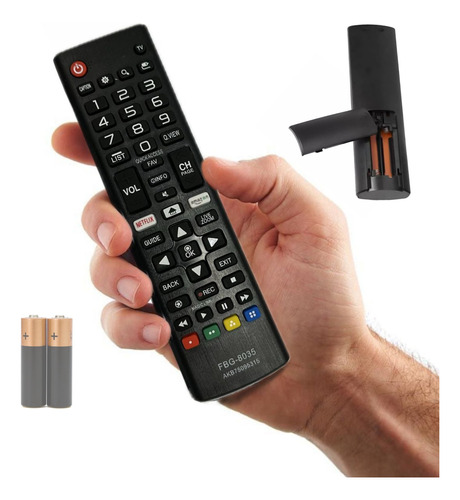 Controle Remoto Compatível Tv LG Smart 32/43/49/50/55/65/70 