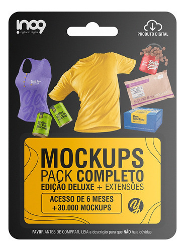 Coleção Yellow Images Mockups Pack Edição Deluxe