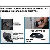 Cubierta Chapa Puertas 8 Pieza Chevrolet Tracker Sonic Cruze