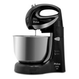 Batedeira Philco Paris Inox Duo Mixer Turbo Preto 220v