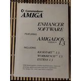 Commodore Amiga Manual Enhancer Software Amigados 1.3