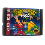 Mega Drive Jogo - Battletoads Double Dragon Paralelo