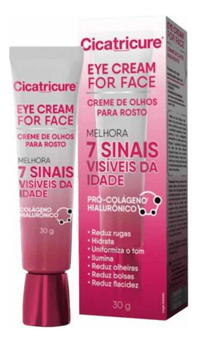 Creme Para Olhos Cicatricure Cream For Face 30g