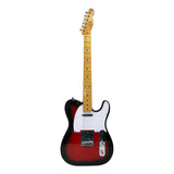 Guitarra Eléctrica Sx Vintage Series Ftl-50 Telecaster De Tilo 2000 2-tone Sunburst Brillante Con Diapasón De Arce