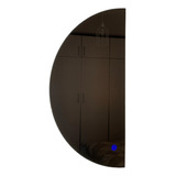 Espejo Luz Led Media Luna Touch Retroiluminado - 90cm Alto