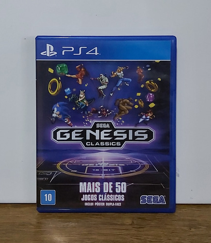 Sega Genesis Classics Para Playstation 4 Mídia Física Ps4 