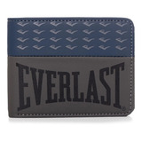 Billetera Everlast Hombre Eco Cuero Volante Porta Tarjetas 