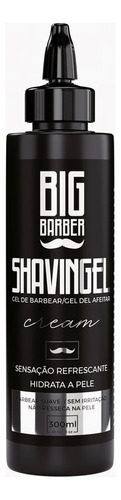 Shaving Gel Cream Barba Amolecedor De Pelos Big Barber 300ml