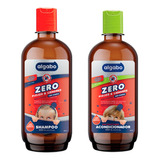 Shampoo + Acondicionador Zero Piojos Uso Diario Algabo Kids