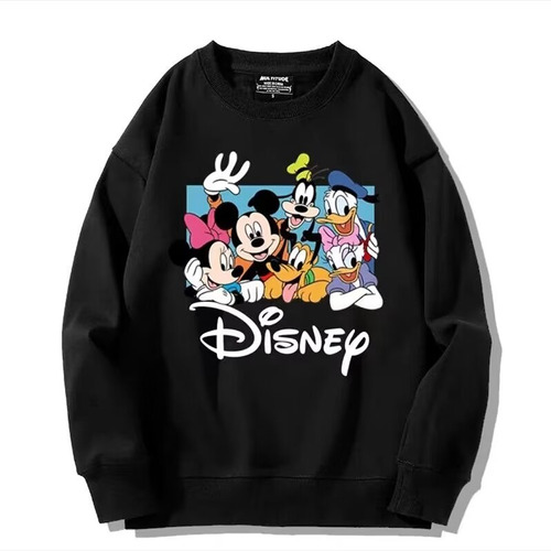 Sudadera De Algodón Puro Estilo Casual Mickey Mouse Friends