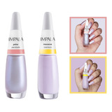 Kit Esmalte Impala Combinação Misturinha Polar + Inocense