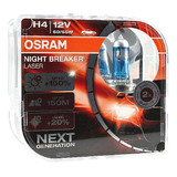 Kit Ampolletas H4 +150% Osram Night Breaker (2 Ampolletas)