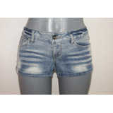 Paris Blues  Mini Short De Mezclilla Talla 3