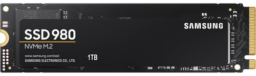 Memoria Ssd Samsung 980 Pcle 3.0x4, 3500mb Escritura, 1 Tb