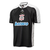 Camisa Topper Corinthians Mundial 2000 Retro - Preta 